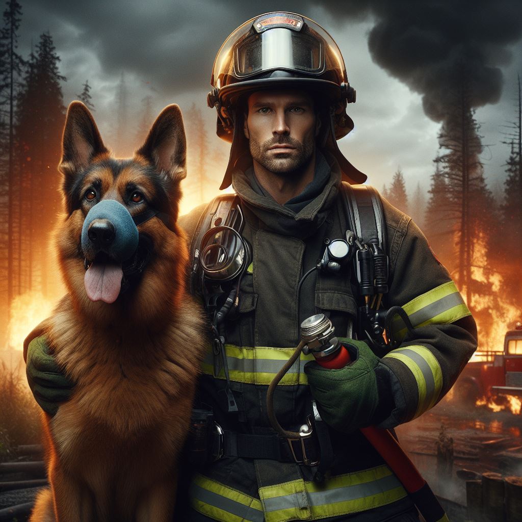 Firefighting Dogs: Heroes on Four Paws